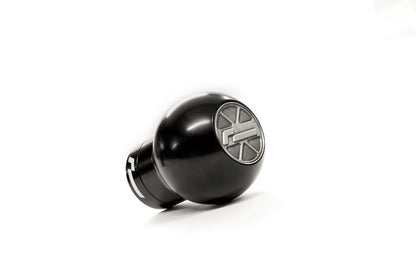 RacingLine Performance Billet Aluminium 'Manual' Gear Knob - Black - MQB / MQB Evo - Dark Road Performance