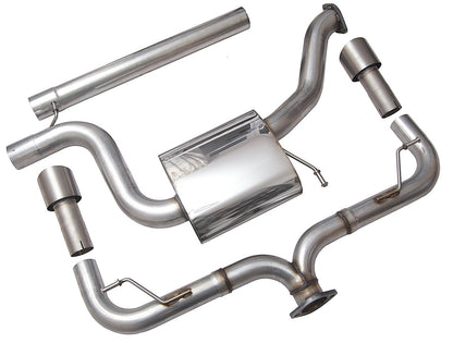 Racingline Performance Mk7 Golf GTI Cat-Back Exhaust System - Dark Road Performance