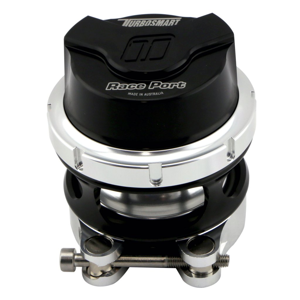 Turbosmart Gen V Race Port Blow Off Valve BOV - BLACK With Female Flange