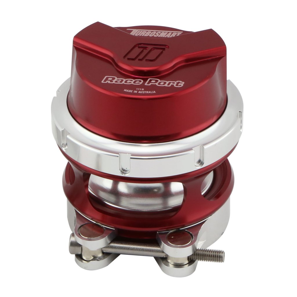 Turbosmart Gen V Race Port Blow Off Valve BOV - RED With Female Flange