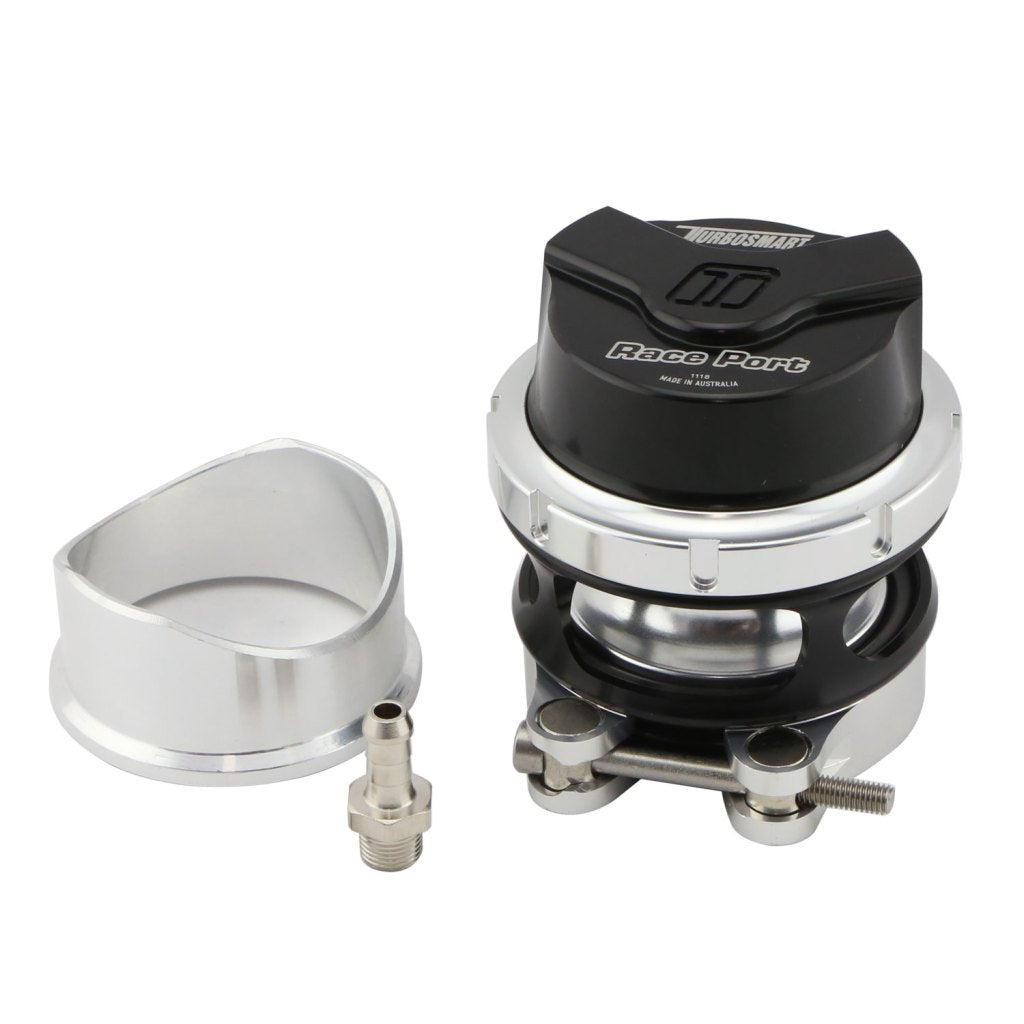 Turbosmart Gen V Race Port Blow Off Valve BOV Suits SuperCharger - BLACK